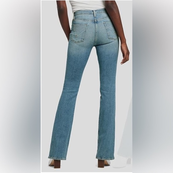 Hudson Highrise Bootcut Barbara Jeans Size 28 Slim Fit Light/Medium Wash - Picture 2 of 10